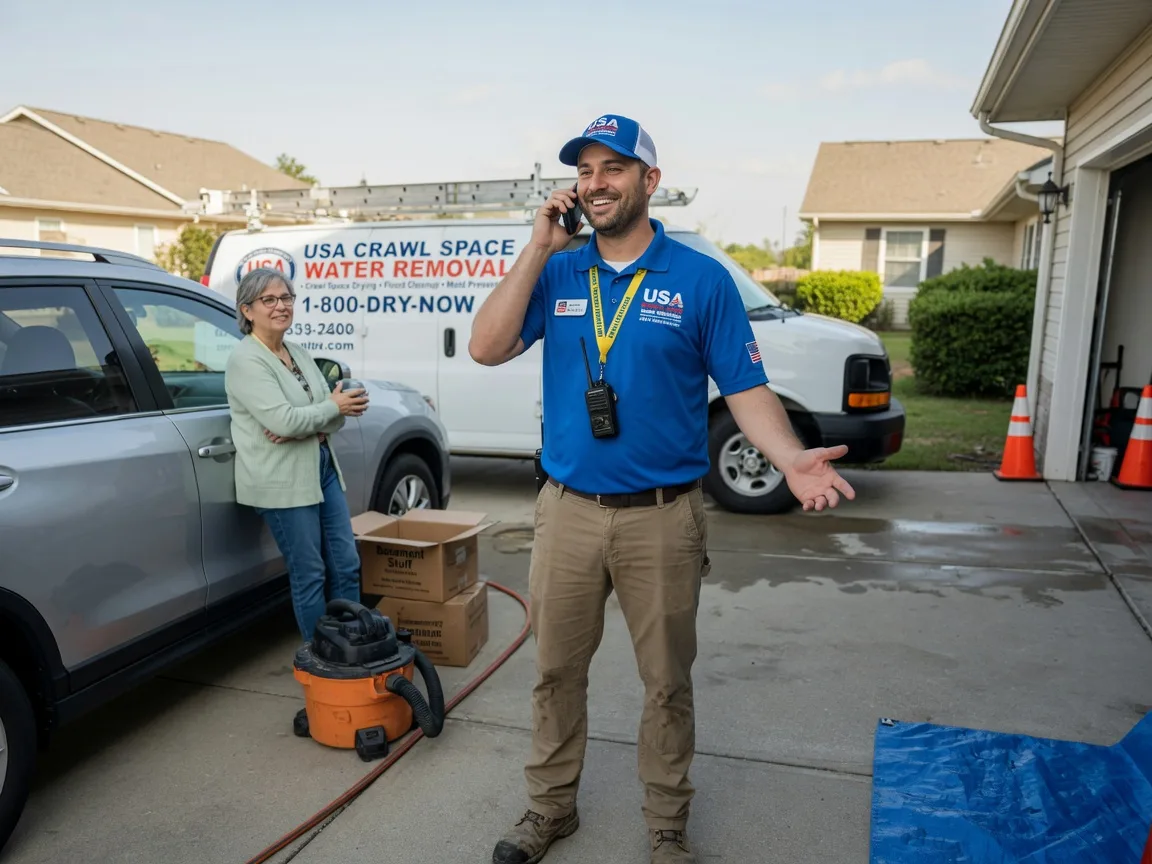Crawl Space Water Removal Oakwood, GA FAQs